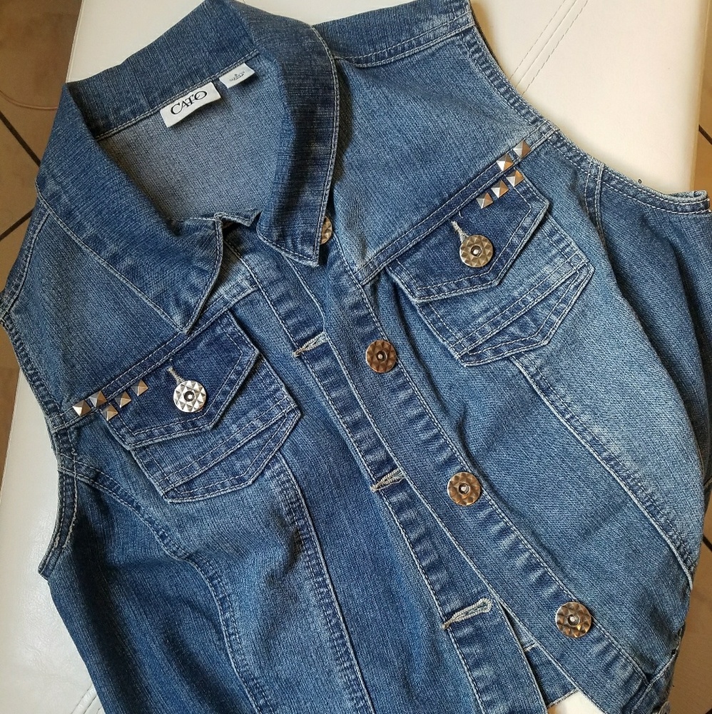 Women's Cato denim vest