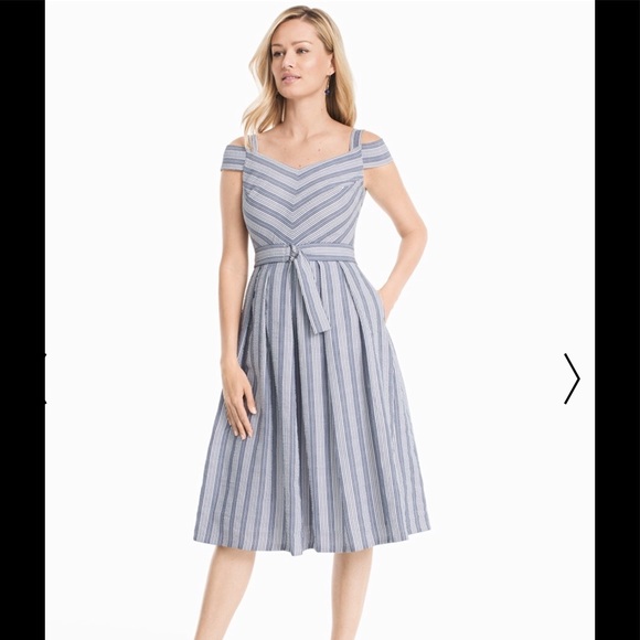 White House Black Market Dresses & Skirts - WHBM Cold Shoulder dress