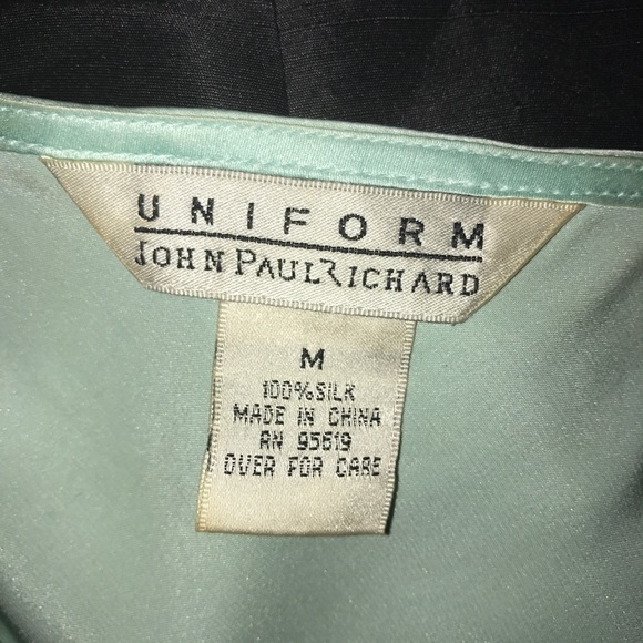 Pure Silk top with beading size M - Picture 3 of 3