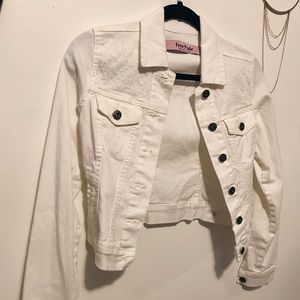 White Denim Jacket
