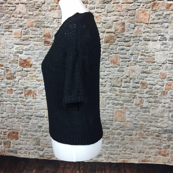 Mossimo Women's Loose Knit 3/4 Sleeve Sweater XS - Picture 5 of 6