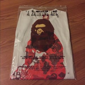A Bathing Ape X Coca Cola Red Camo