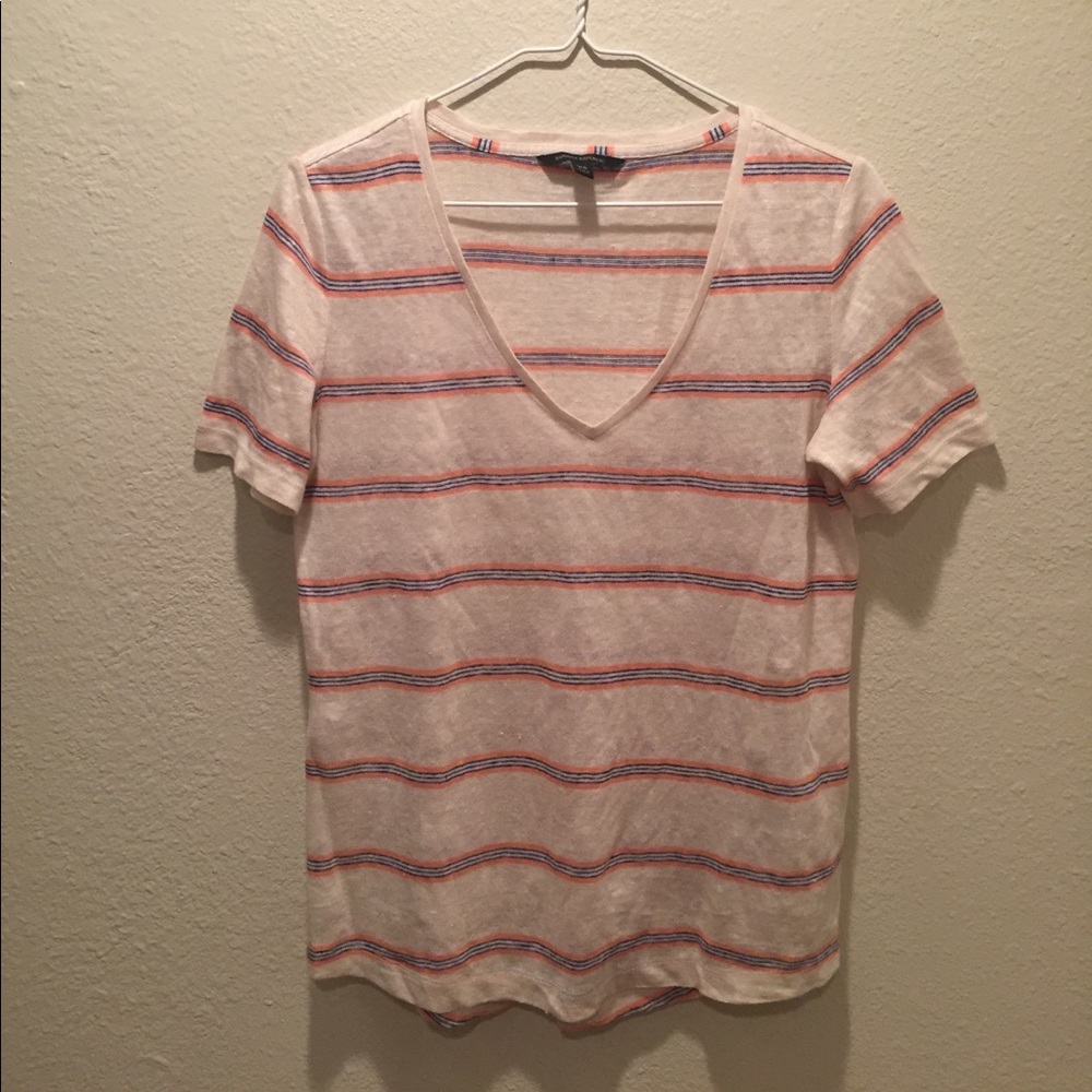Banana Republic "Sun-Dyed" V-Neck T-shirt