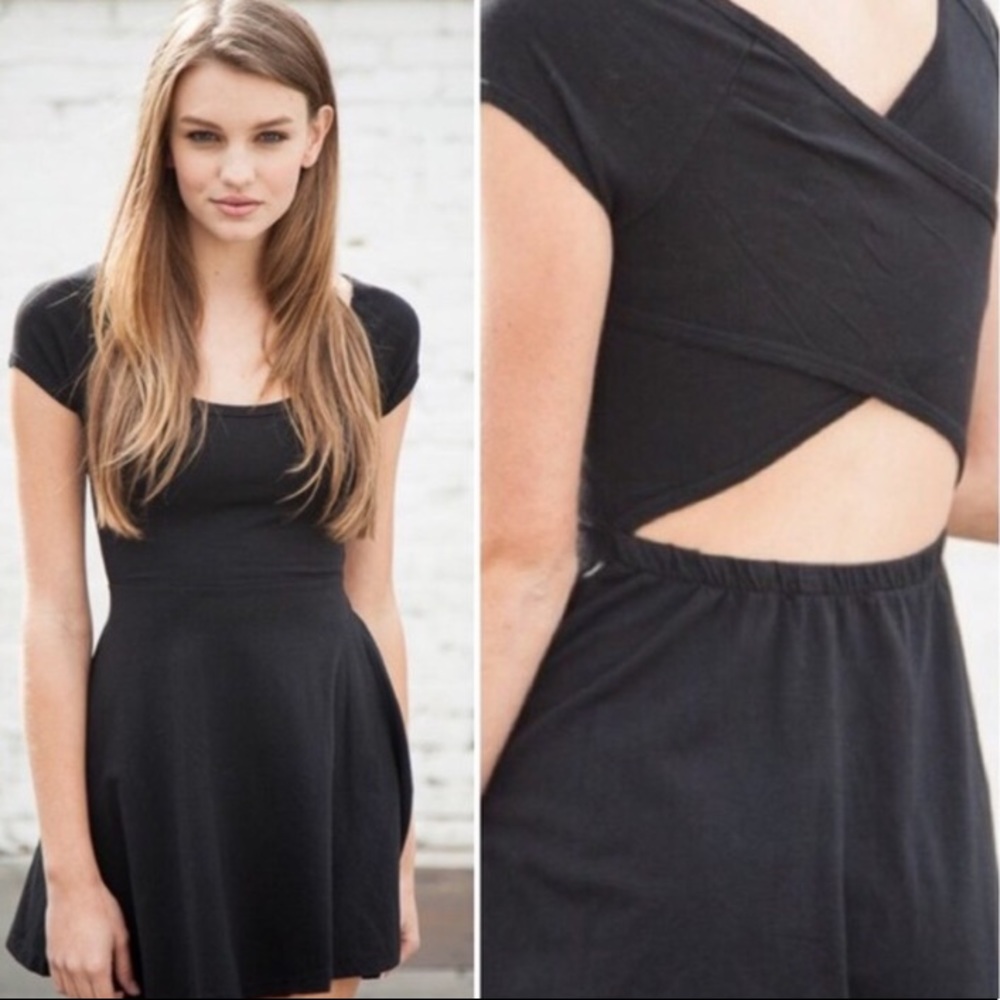 Brandy Melville Black Bethan Dress