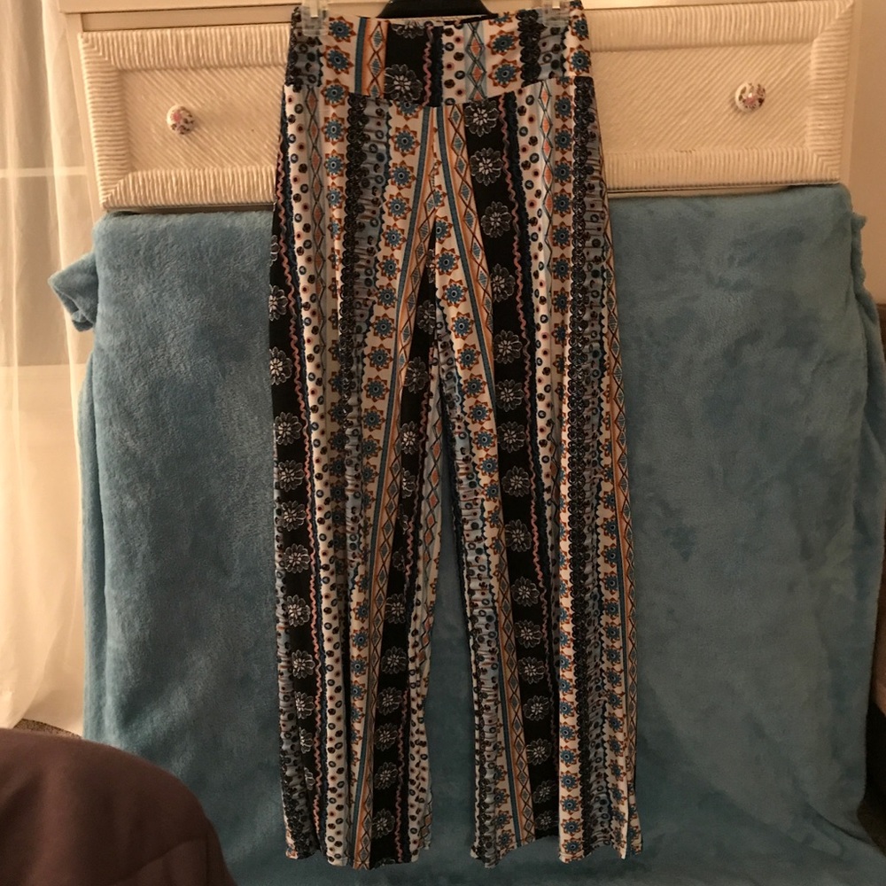 Hobo Summer Chic Bohemian Pants Stretchy