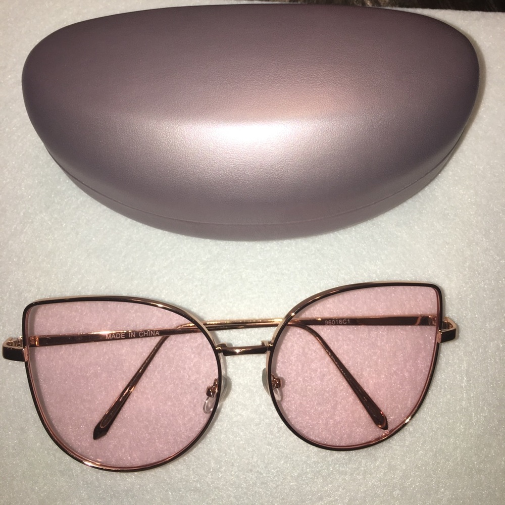 Ladies CAT Sunglasses BRRY Lenses & FREE CASE!!