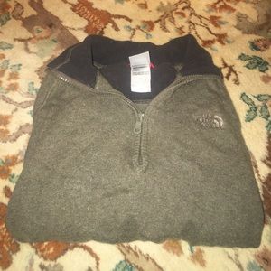 the north face quarter zip