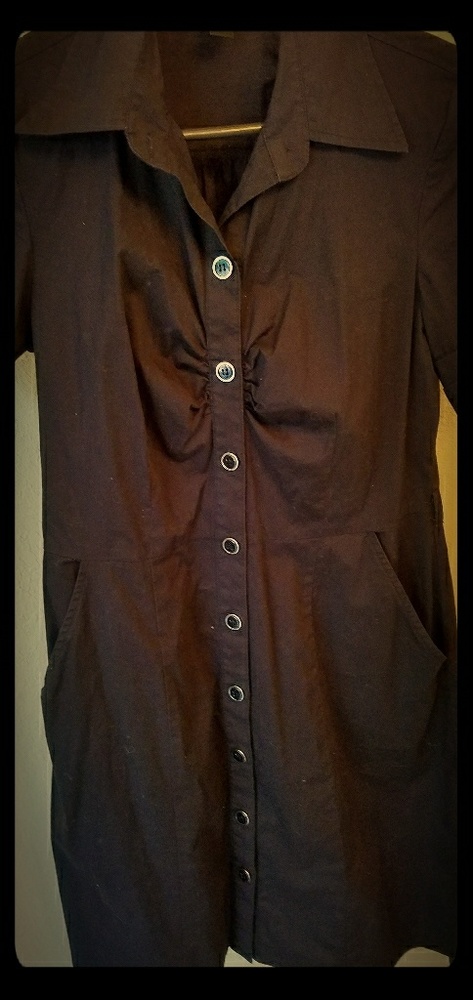 Button down dress