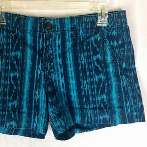 Aztec Blue Shorts