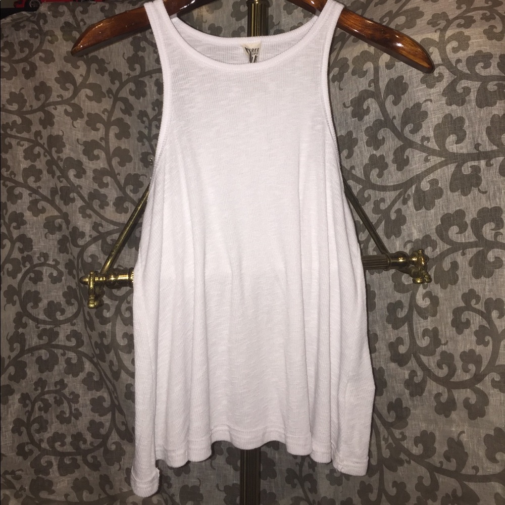Plain sheer white shirt