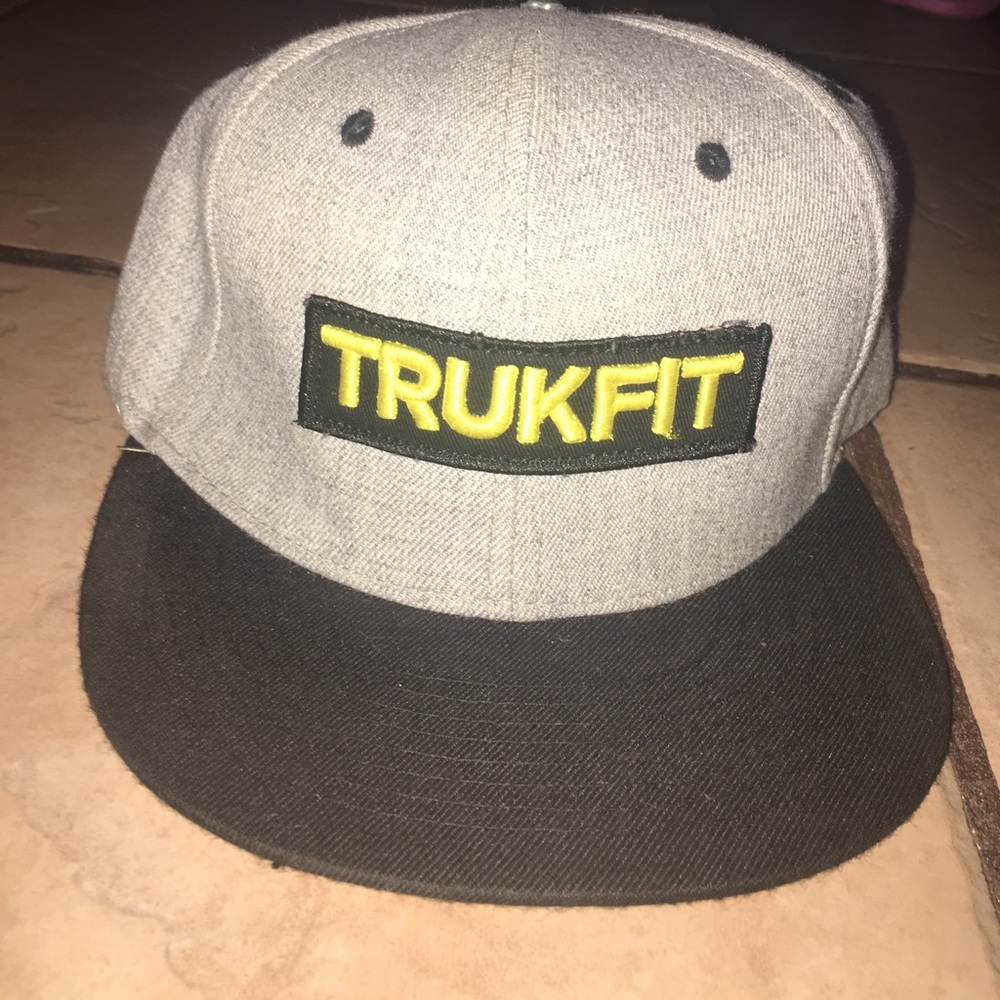 Black yellow and grey SnapBack