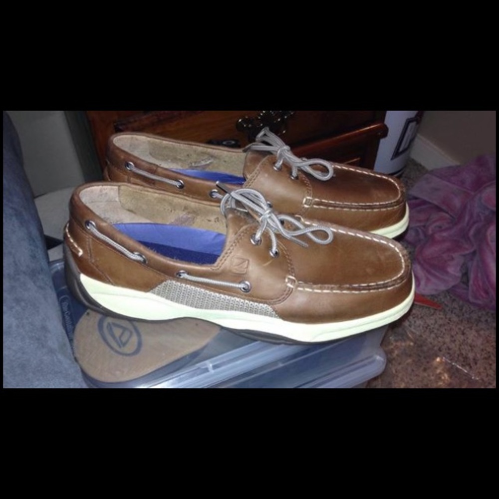 Men's Sperry Leather Boat Shoes