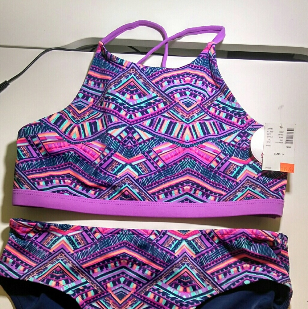 NEW WITH TAGS // JUSTICE SWIM SUIT