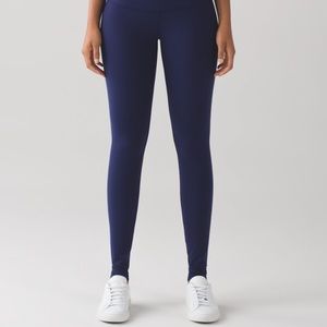❗️FINAL❗️Hi-Rise Blue Lululemon Leggings