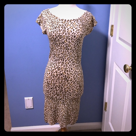 Marciano stretch leopard dress - Picture 2 of 8