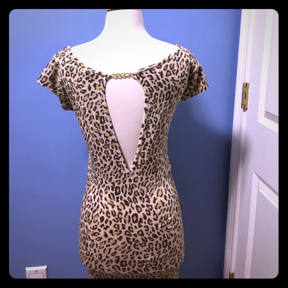 Marciano stretch leopard dress - Picture 4 of 8