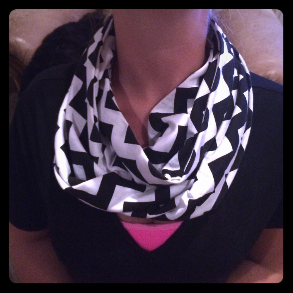 Chevron infinity Scarf