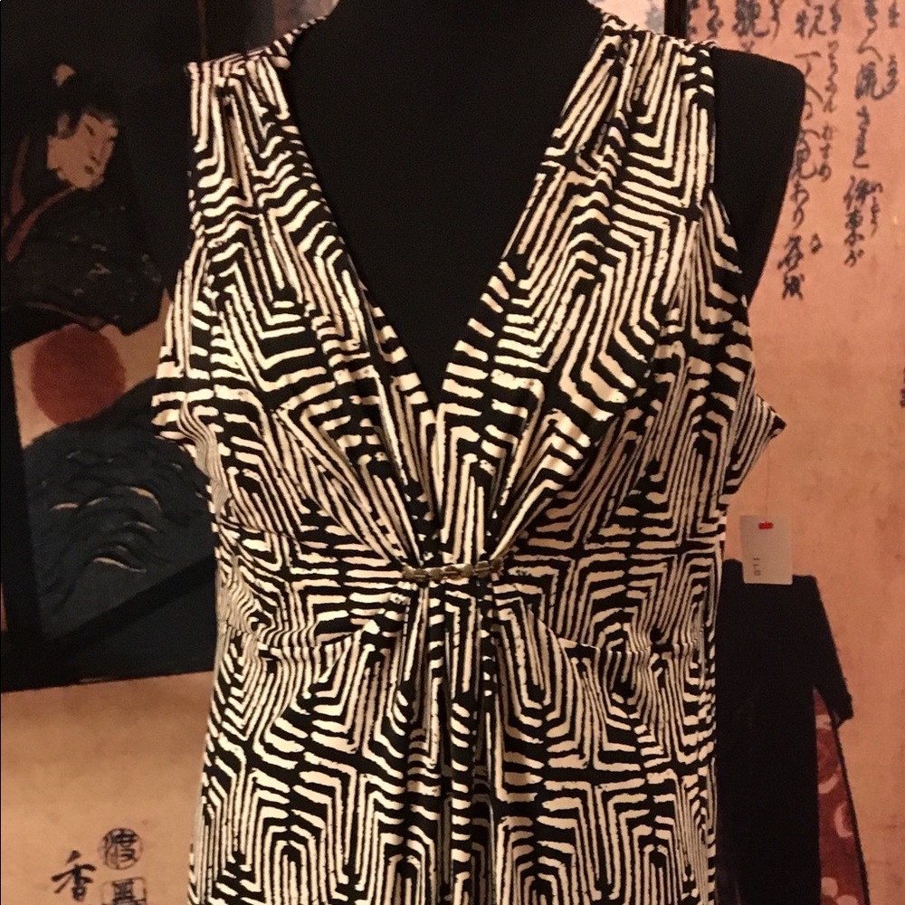 Gorgeous Ruby Rd Brown & Beige Maxi SZ M