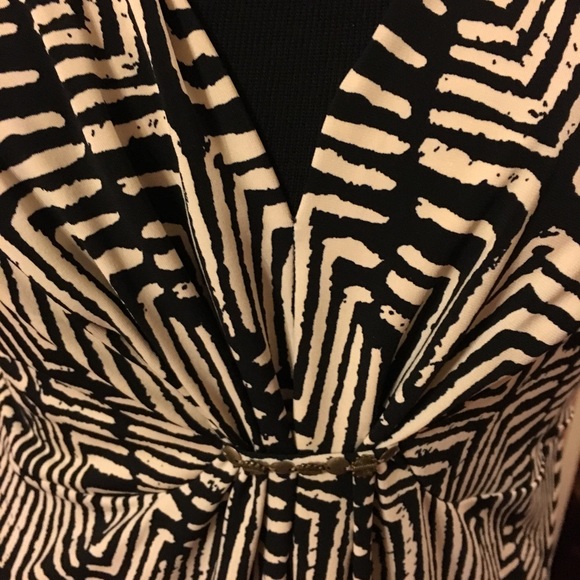 Gorgeous Ruby Rd Brown & Beige Maxi SZ M - Picture 4 of 4