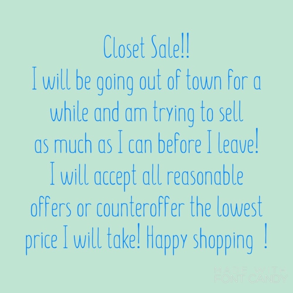 Make me offers!! 😊