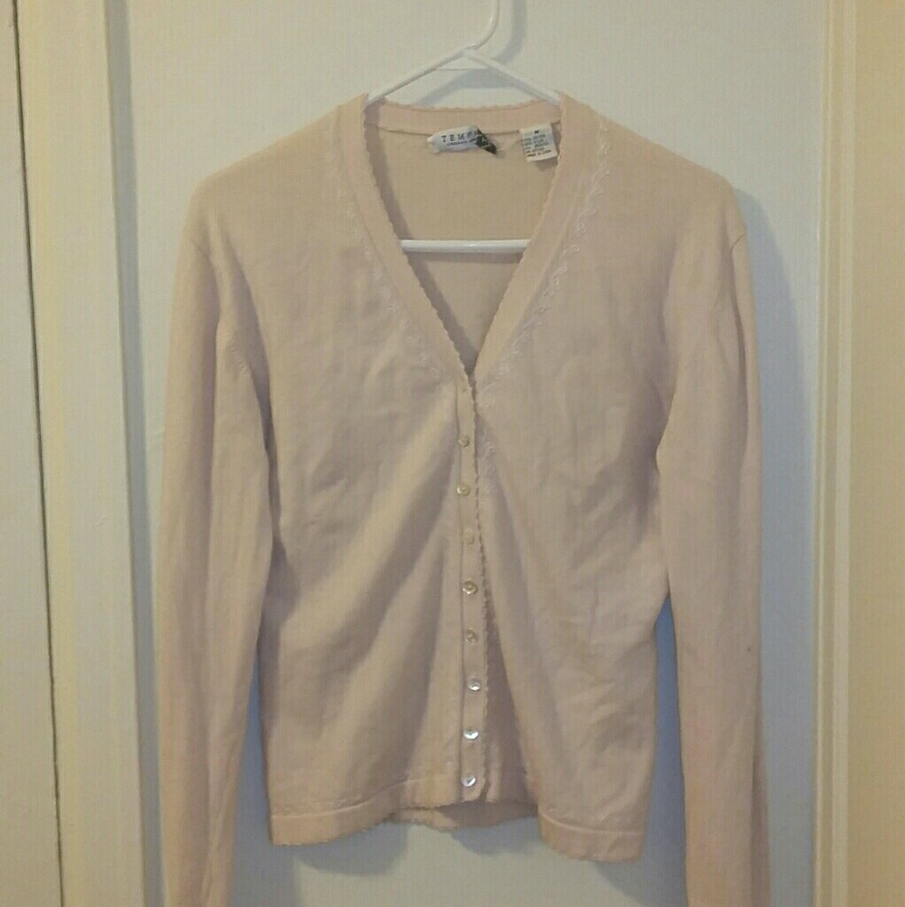 LIGHT PINK CARDIGAN 💖