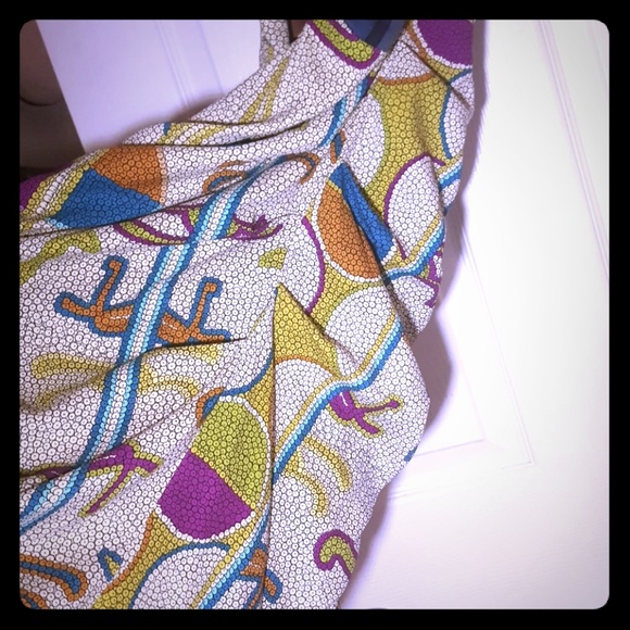 Unique Nicole Miller Rouched Crossover Dress - Picture 5 of 8