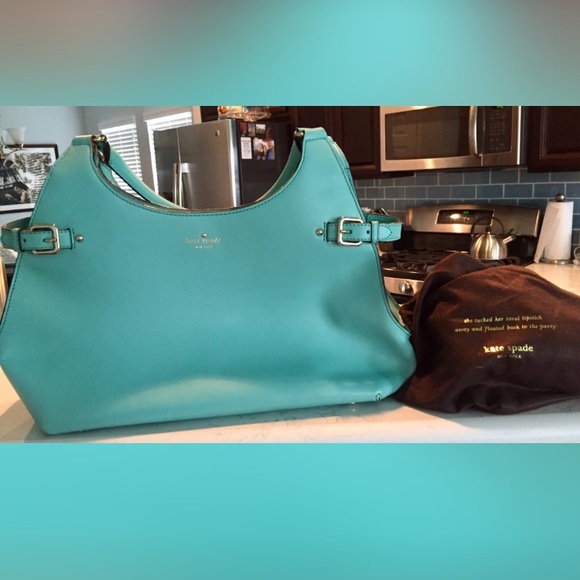 kate spade Handbags - 💥SALE💥Teal Kate Spade Vanston Dylan style purse