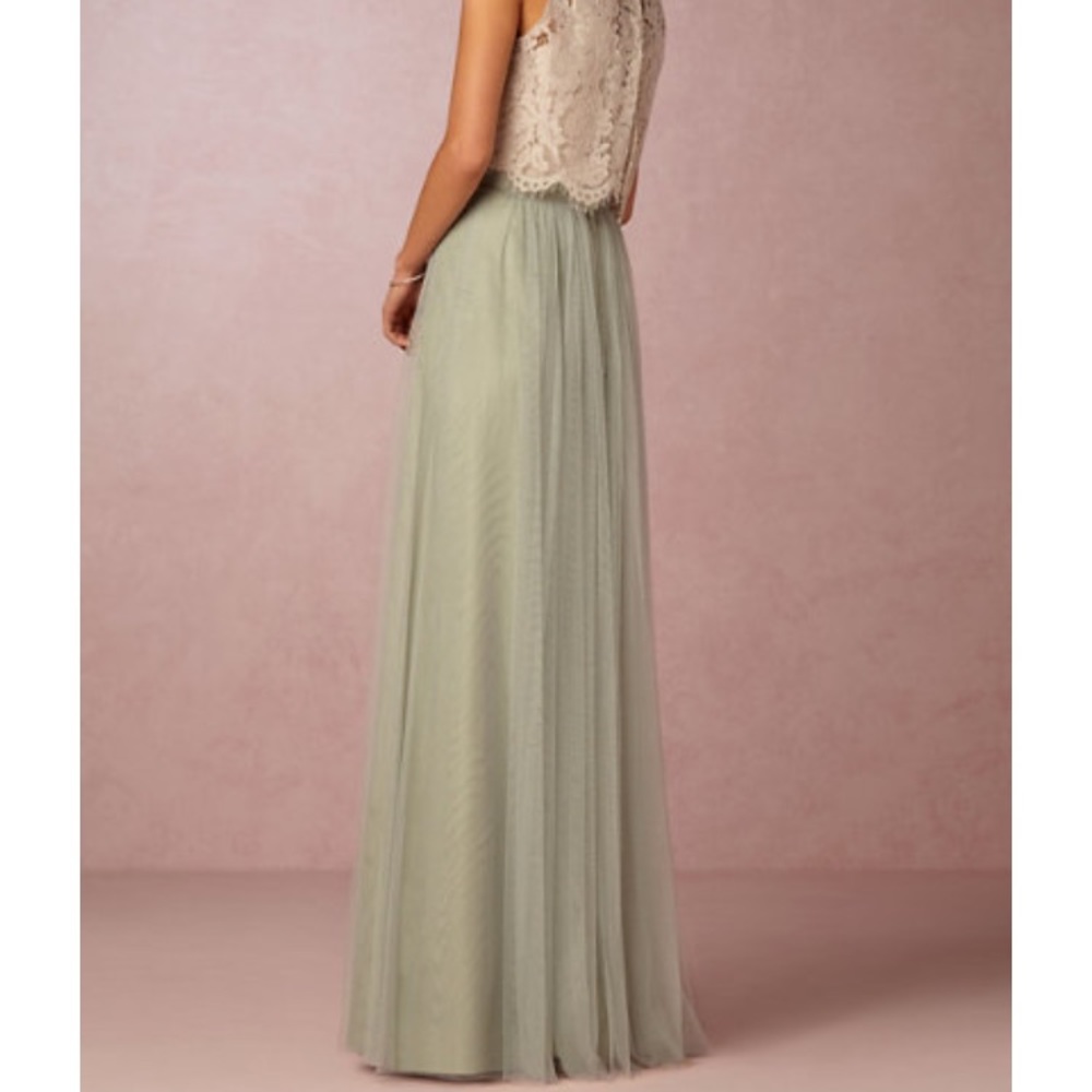 BHLDN (Anthropologie) Louise Tulle Maxi Skirt