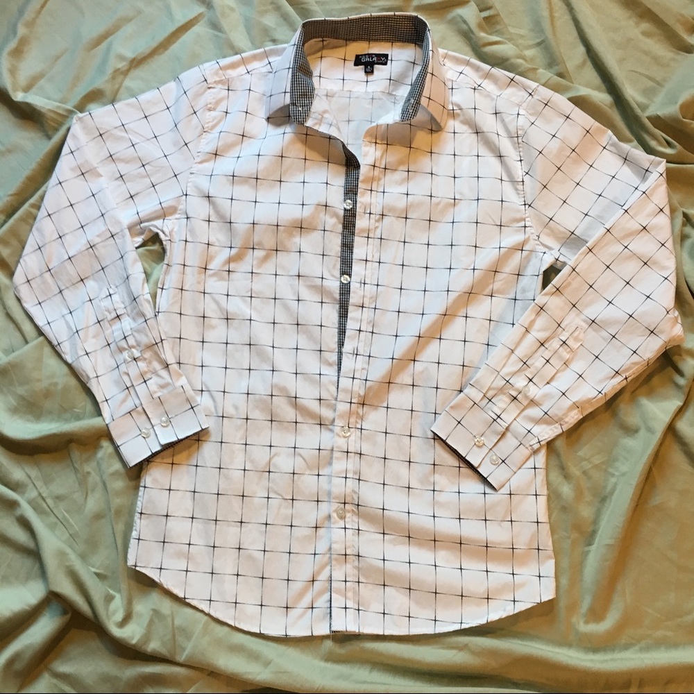 Patterned Button-Up Shirt