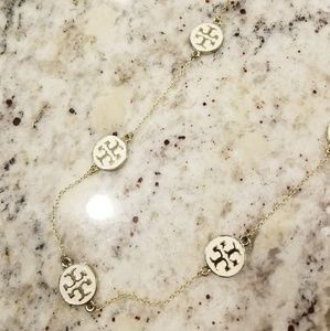 Gold Long Inspired Tory Looking Necklace