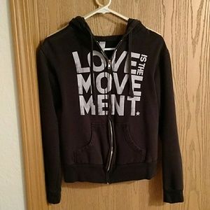 Women's Large Love is the Movement Sweatshirt