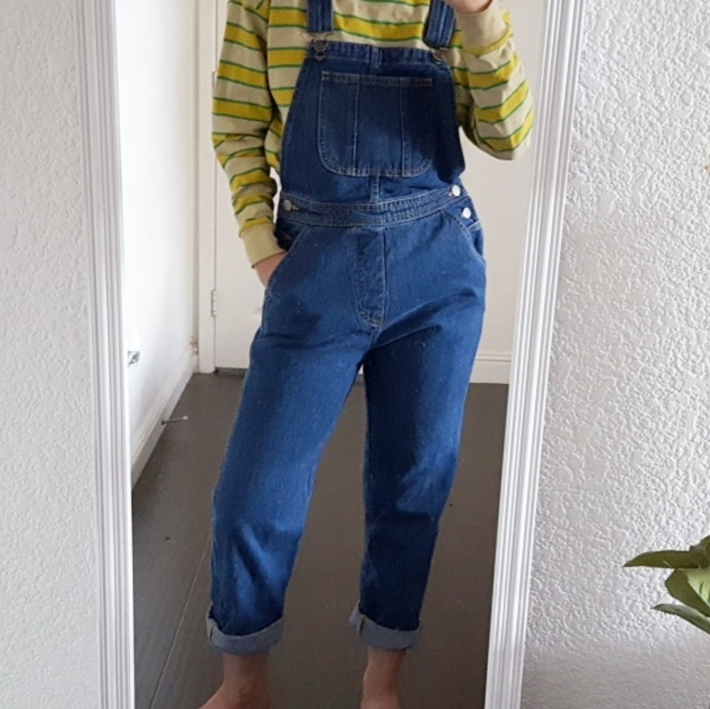 Denim overalls