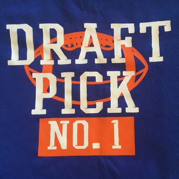 Boy's Carter's #1 Draft Pick Top - Picture 3 of 6
