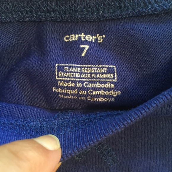 Boy's Carter's #1 Draft Pick Top - Picture 5 of 6