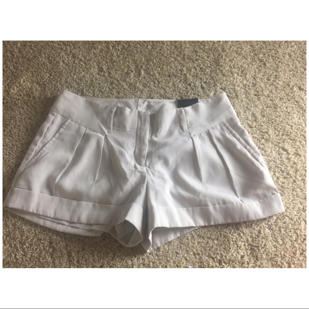 White Express Shorts
