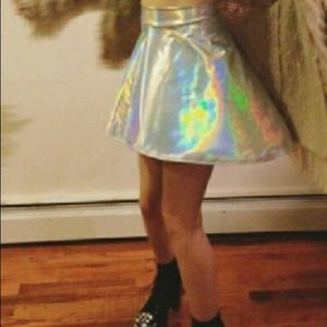 Holographic skirt only!