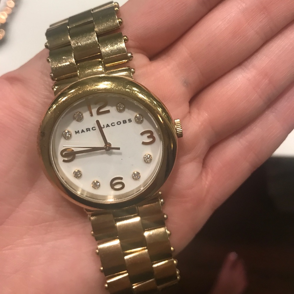14k gold Marc Jacobs watch