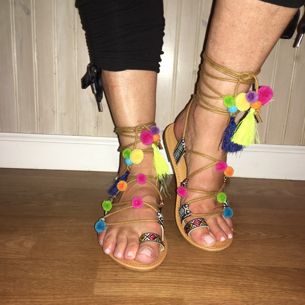 Fun summer sandals!