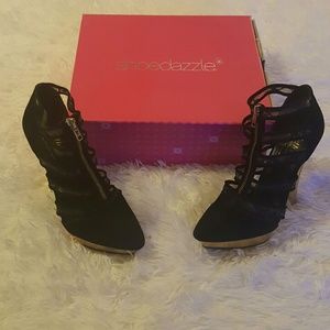 Limited Edition Sexy  Nethia Strappy Lace Booties.