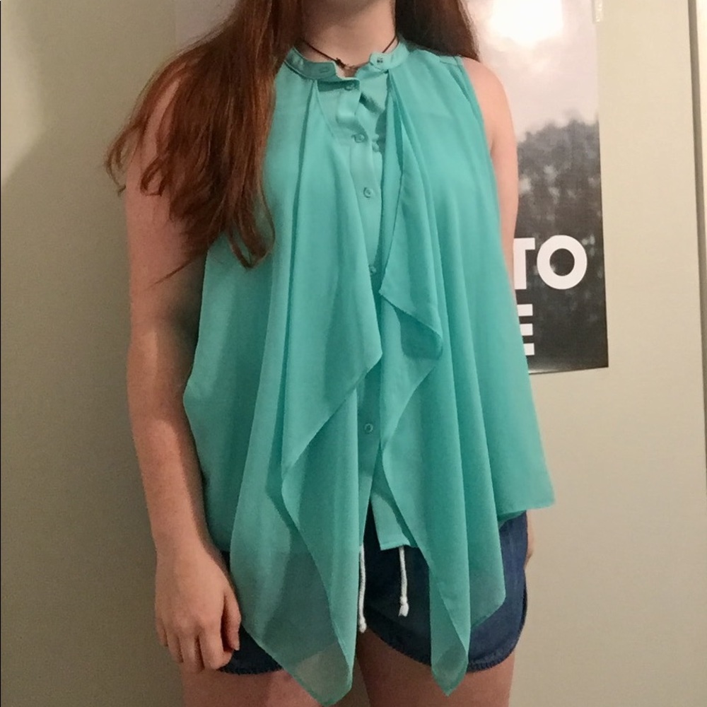 Turquoise Tank Top