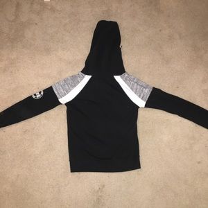 Pink full zip hoodie