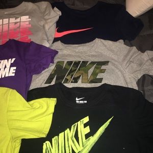 7 Nike shirts