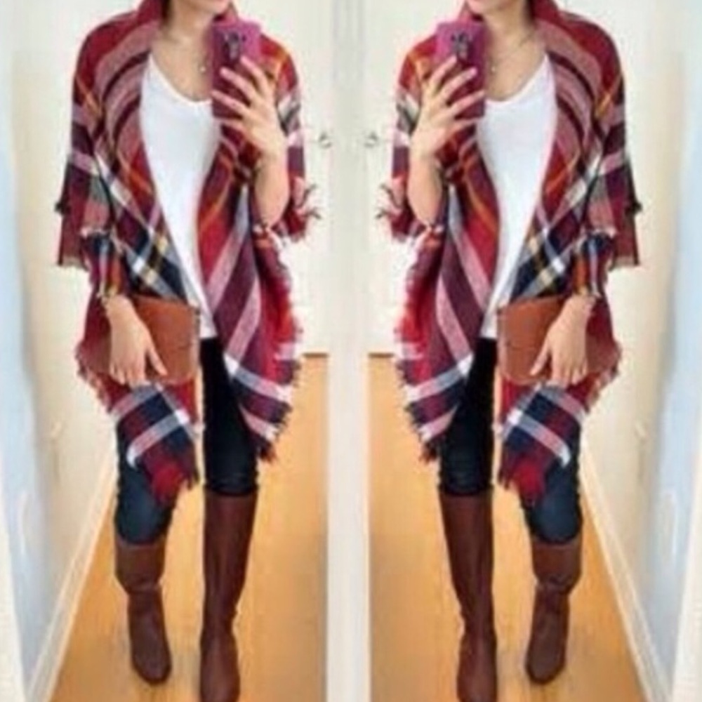 1x New Blanket Oversized Scarf