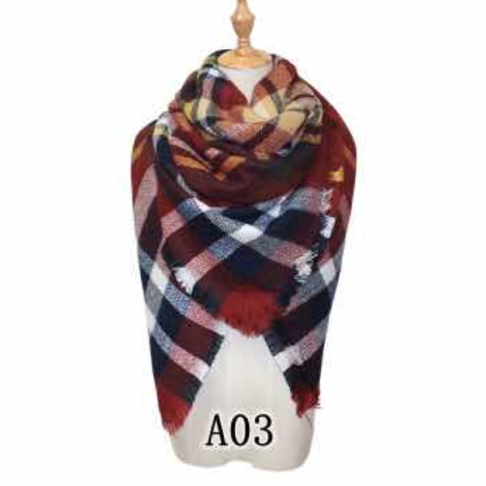 1x New Blanket Oversized Scarf - Picture 2 of 3