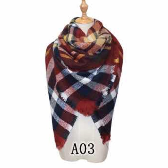 1x New Blanket Oversized Scarf - Picture 2 of 3