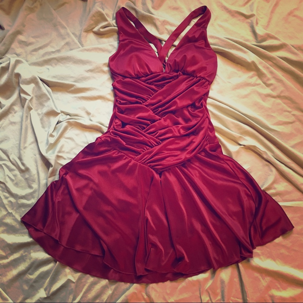 The Perfect Red Dress for a Night Out