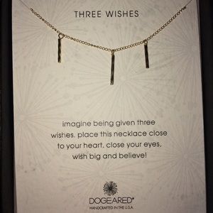 Dogeared Three Wishes necklace