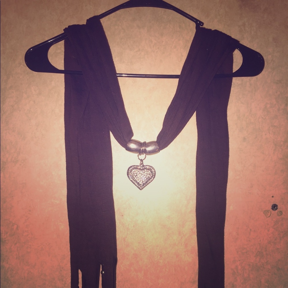 Scarf with bling!