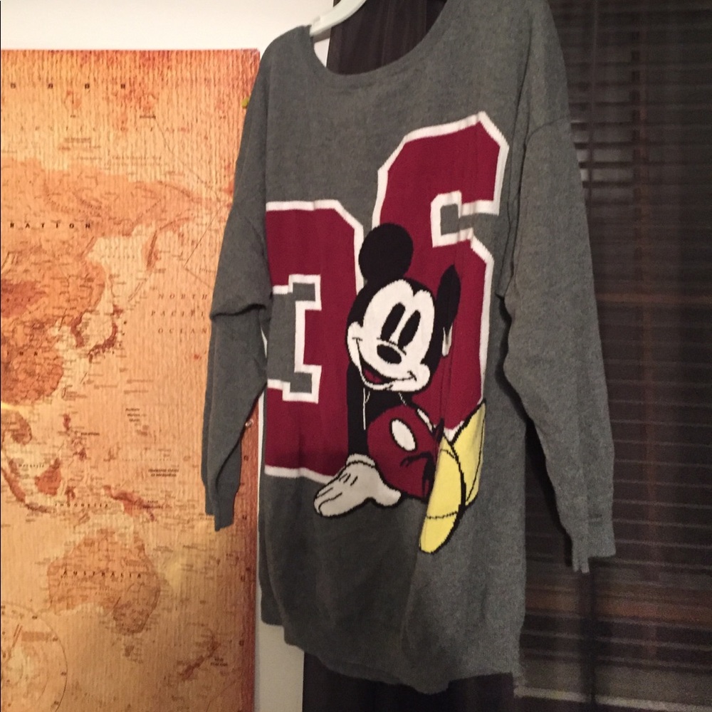 H&M oversized Mickey sweater