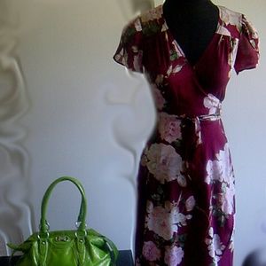 Vintage floral dress